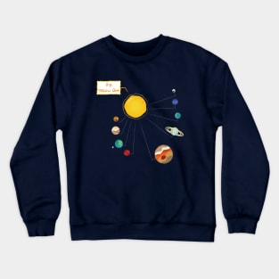 Big Yellow One Crewneck Sweatshirt